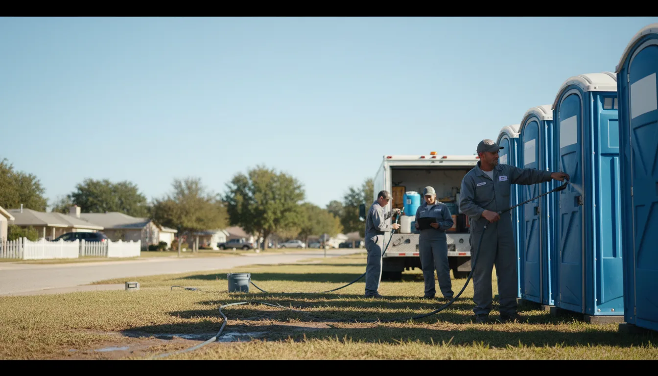 Long-Term Portable Toilet Rental in South Padre Island, TX near me